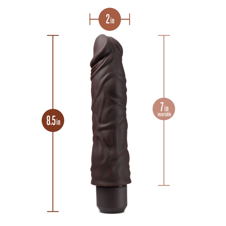 Realistisk Dildo Blush Dr Skin Silikone ABS  5 cm (17,7 cm) (21,5 cm) #13