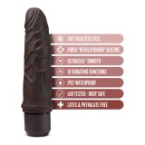 Realistisk Dildo Blush Dr Skin Silikone ABS  4 cm (15,2 cm) (19 cm) #13