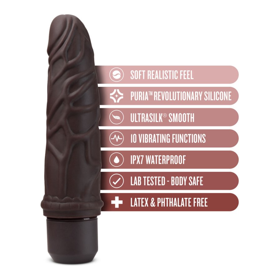 Realistisk Dildo Blush Dr Skin Silikone ABS  4 cm (15,2 cm) (19 cm) #13