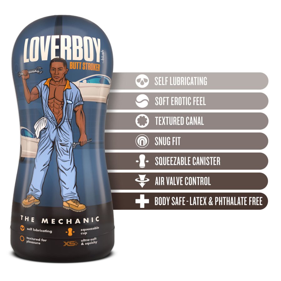 Udholdenhed Jack Ass Blush Loverboy Brun #11