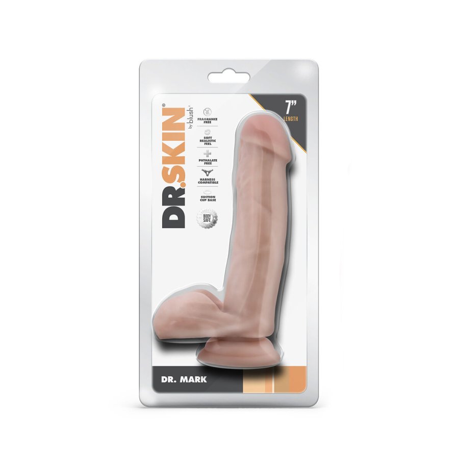 Realistisk Dildo Blush Dr Skin PVC  3,8 cm (13,9 cm) #7
