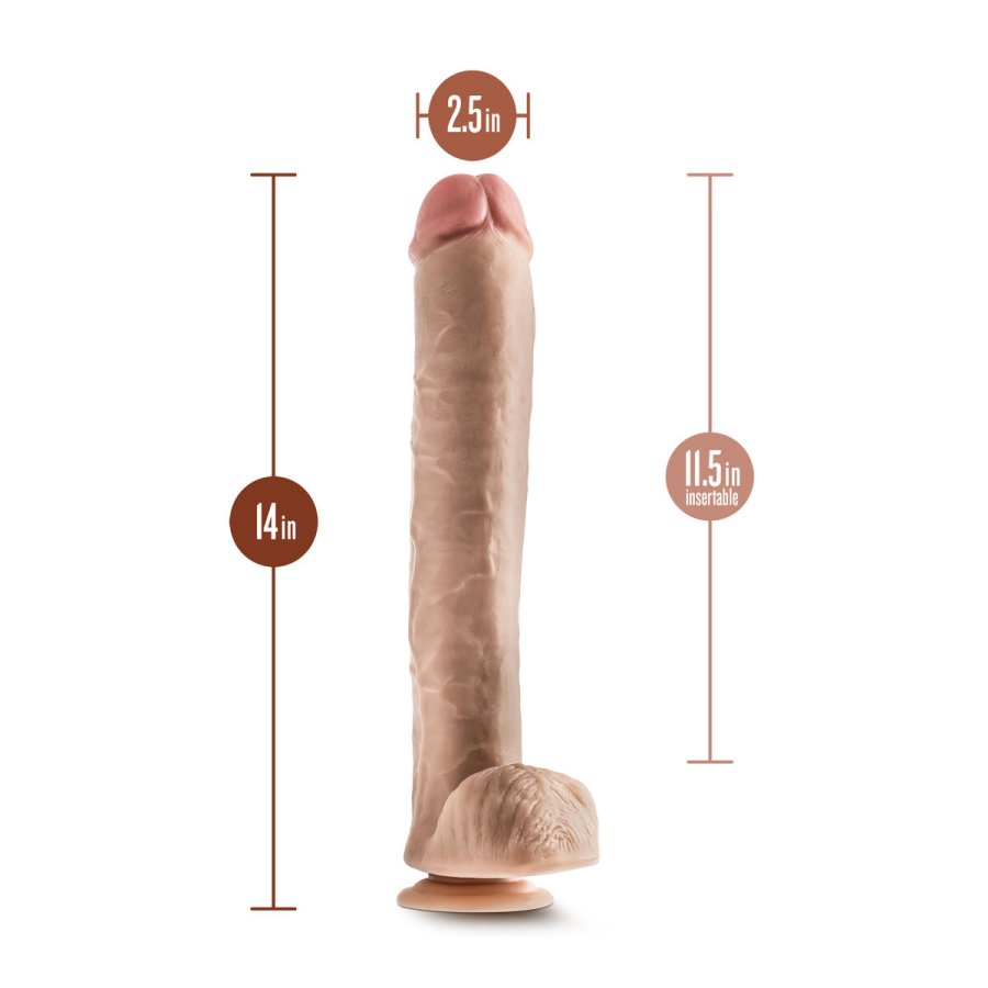 Realistisk Dildo Blush Dr Skin PVC  6,3 cm #3