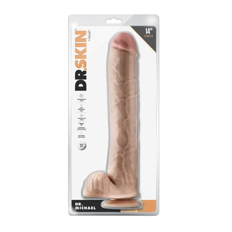 Realistisk Dildo Blush Dr Skin PVC  6,3 cm #7