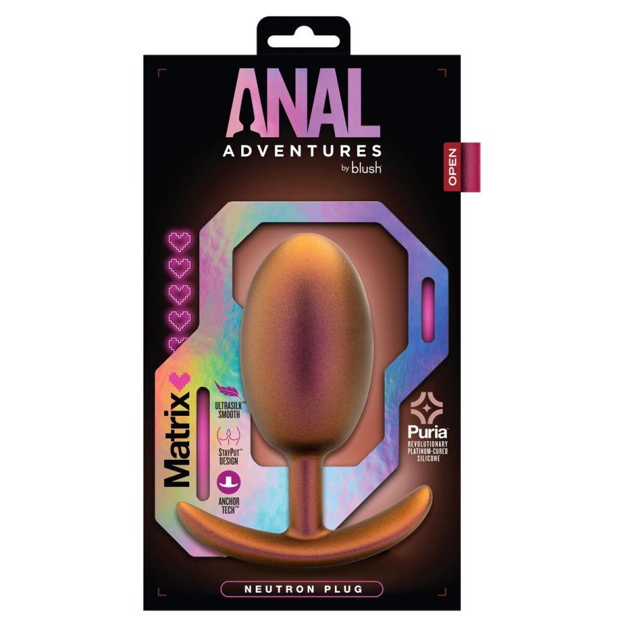 Anal plug Blush Adventures Brun (7,6 cm) #5