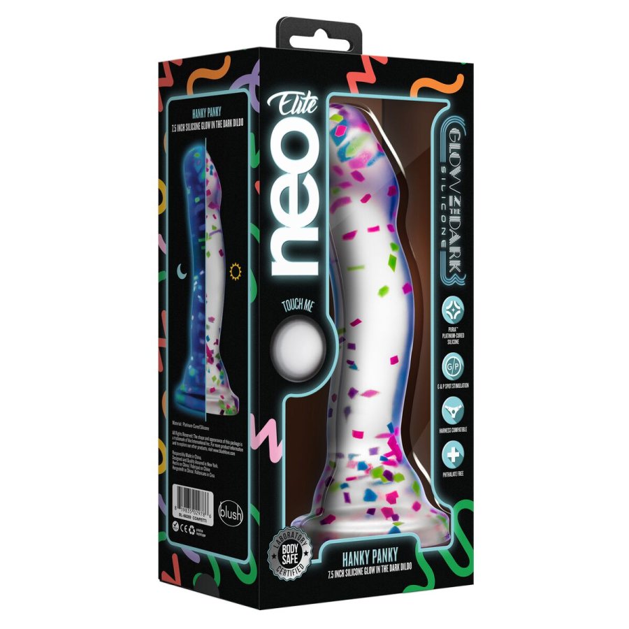 Dildo Blush Neo Multifarvet  3,8 cm #11