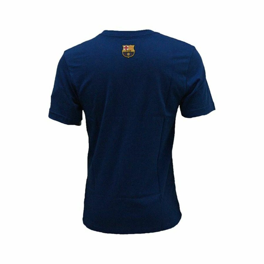 Kortrmet T-shirt til Mnd F.C. Barcelona Core Tee Bl #4