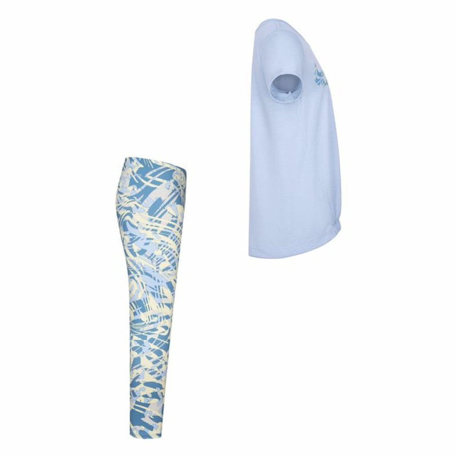 Sportstj til Brn Nike Dri-Fit Grn Multifarvet 2 Dele #3