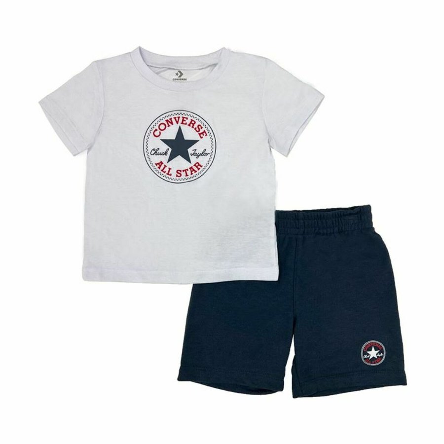 Sportstj til Brn Converse Core Tee Bl #1