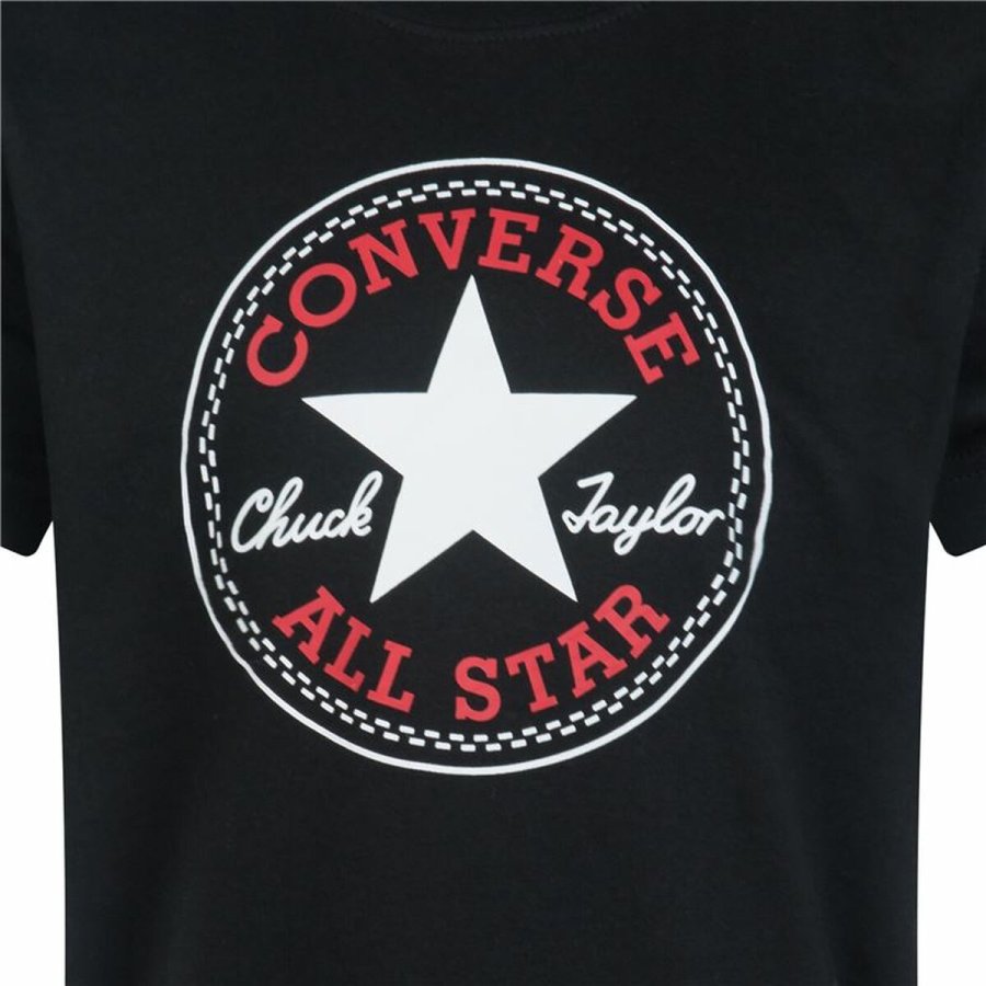 Sportstj til Brn Converse Core Tee Sort/Gr #5