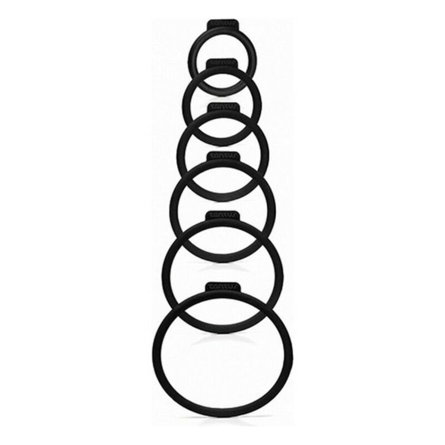 Penisringe Tantus Sort (6 pcs) #1