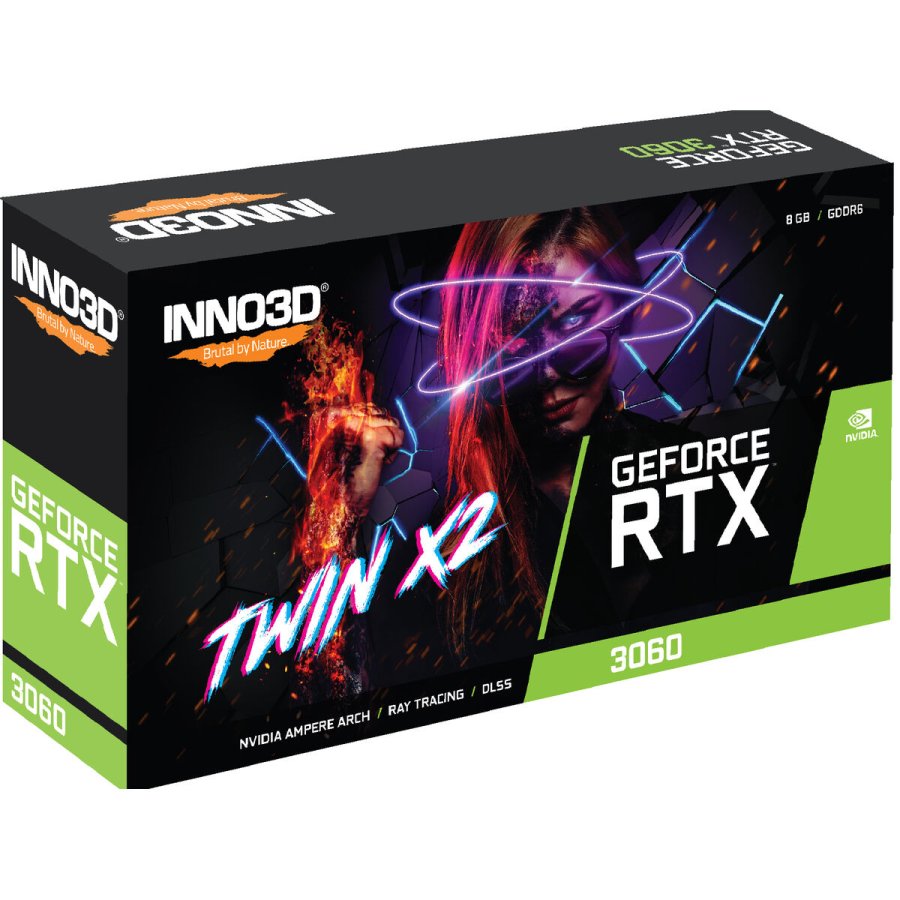 Grafikkort INNO3D GeForce RTX 3060 Twin X2 8 GB GDDR6 #2