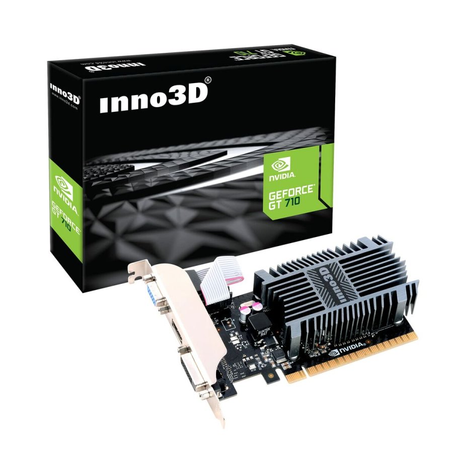 Grafikkort INNO3D N710-1SDV-E3BX NVIDIA GeForce GT 710 NVIDIA 2 GB #3