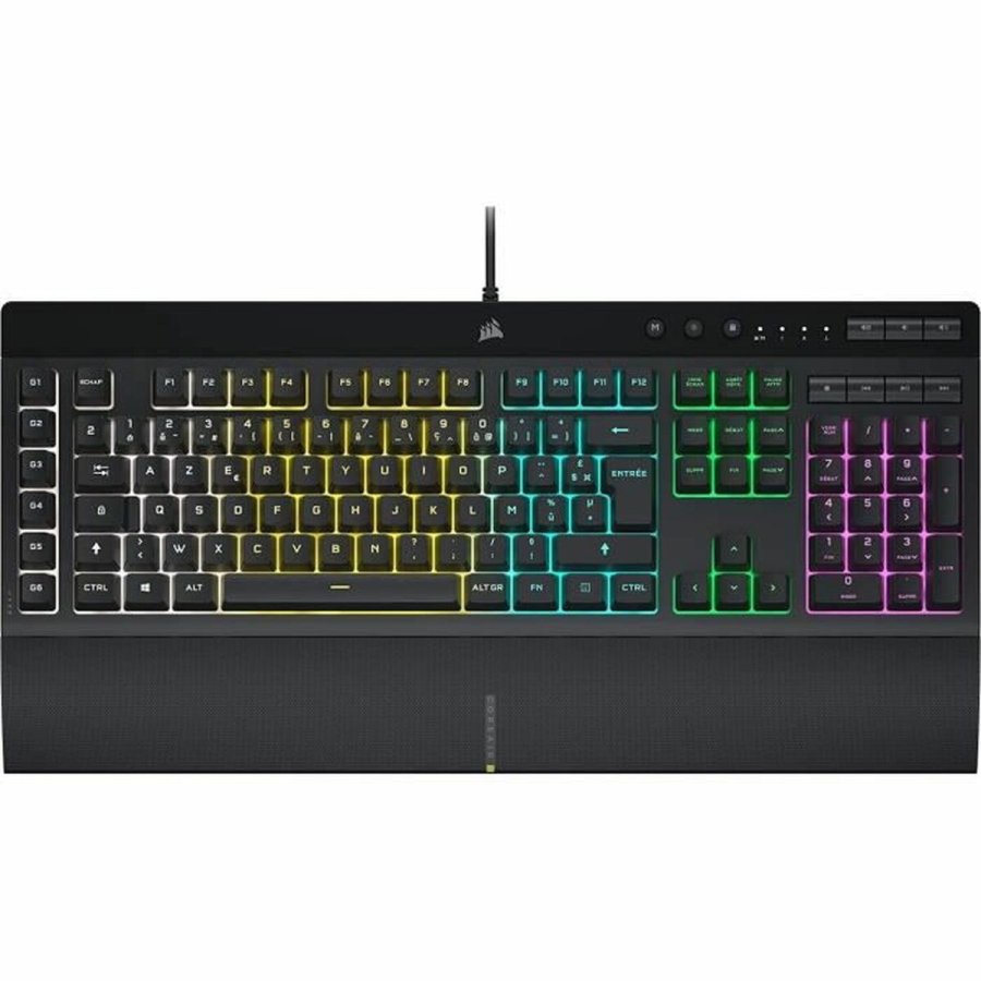 Gaming-tastatur Corsair K55 RGB PRO AZERTY #1