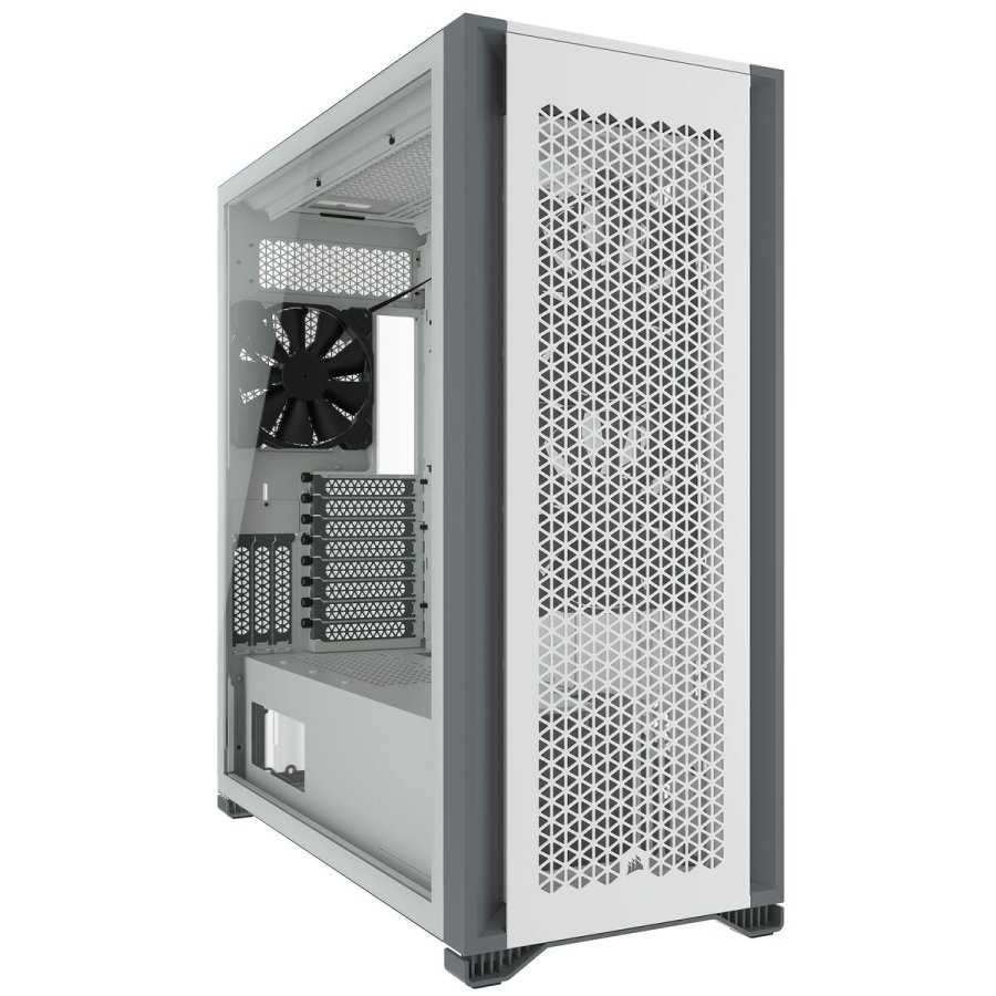 ATX Semi-t�rn kasse Corsair 7000D AIRFLOW Hvid #1