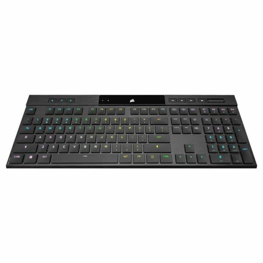 Tastatur Corsair Azerty Fransk Sort AZERTY #1