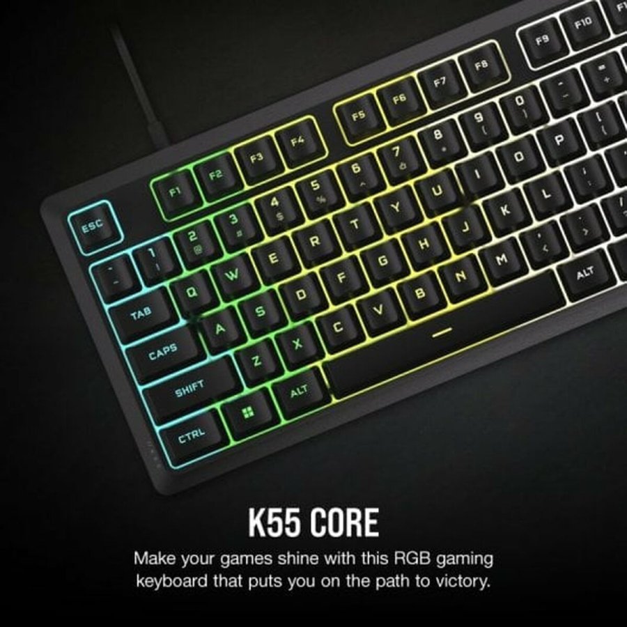 Gaming-tastatur Corsair K55 CORE Sort #5
