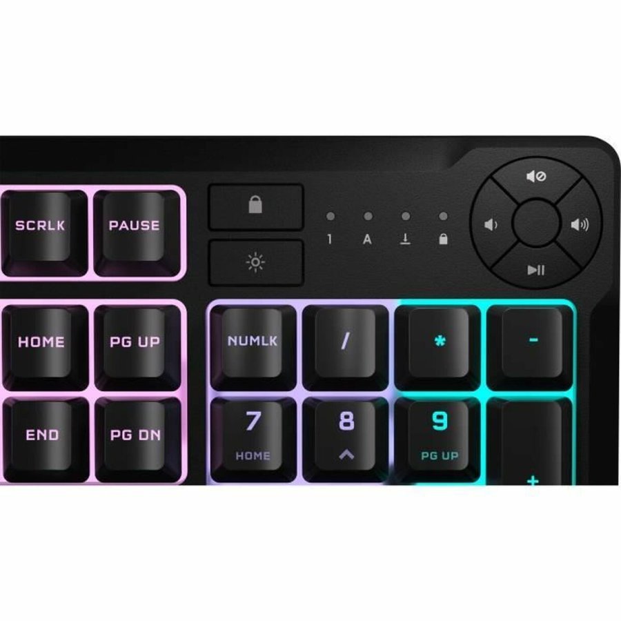 Tastatur Corsair K55 Core RGB Sort AZERTY #2