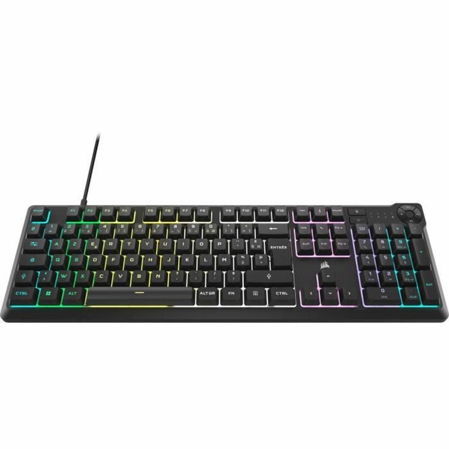 Tastatur Corsair K55 Core RGB Sort AZERTY #3