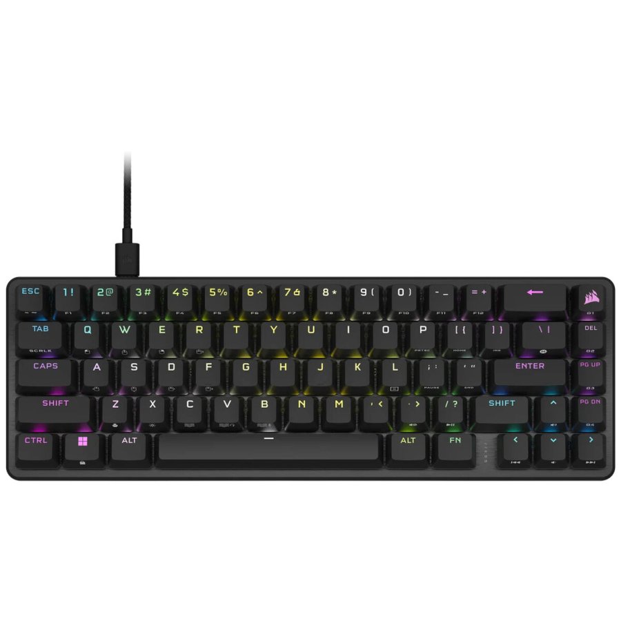 Gaming-tastatur Corsair K65 PRO MINI Sort Spansk qwerty #1