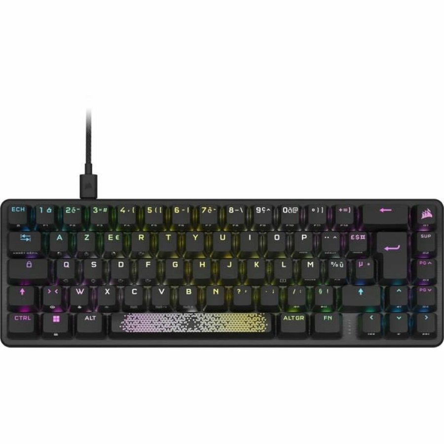 Tastatur Corsair K65 PRO MINI Sort Fransk AZERTY #1