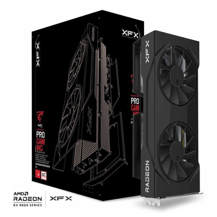 Grafikkort XFX RX-96TSW16BQ RADEON RX 9060 XT 16 GB GDDR6 #3
