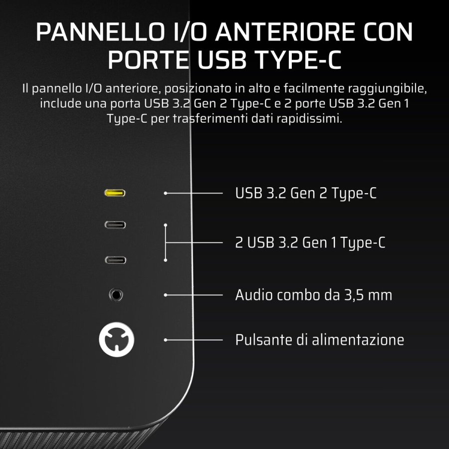 ATX Semi-t�rn kasse Corsair CC-9011318-WW Sort #7