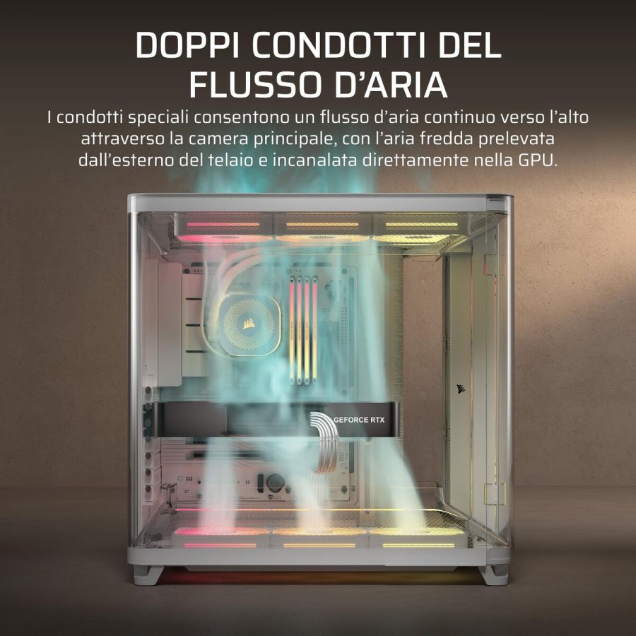 ATX Semi-t�rn kasse Corsair CC-9011321-WW Hvid #7