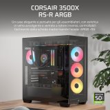 ATX Semi-t�rn kasse Corsair CC-9011322-WW Sort #6