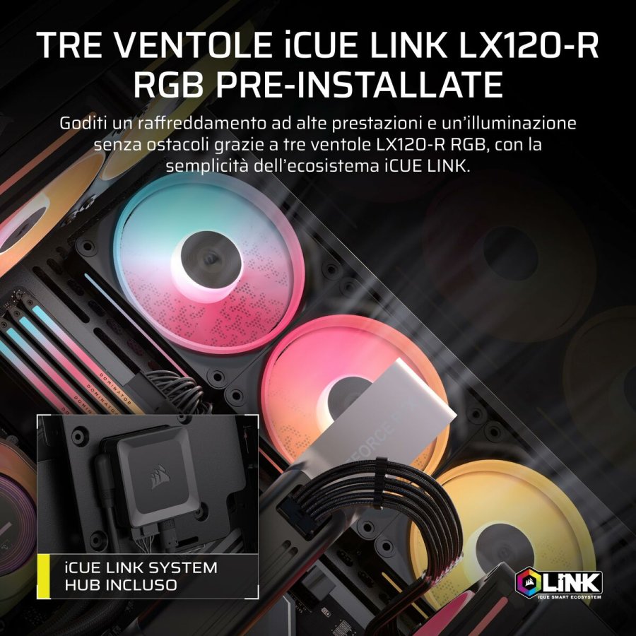 ATX Semi-t�rn kasse Corsair CC-9011324-WW Sort #6