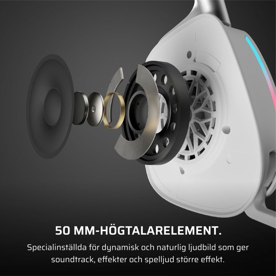 Hovedtelefoner Corsair CA-9011380-WW Hvid #6