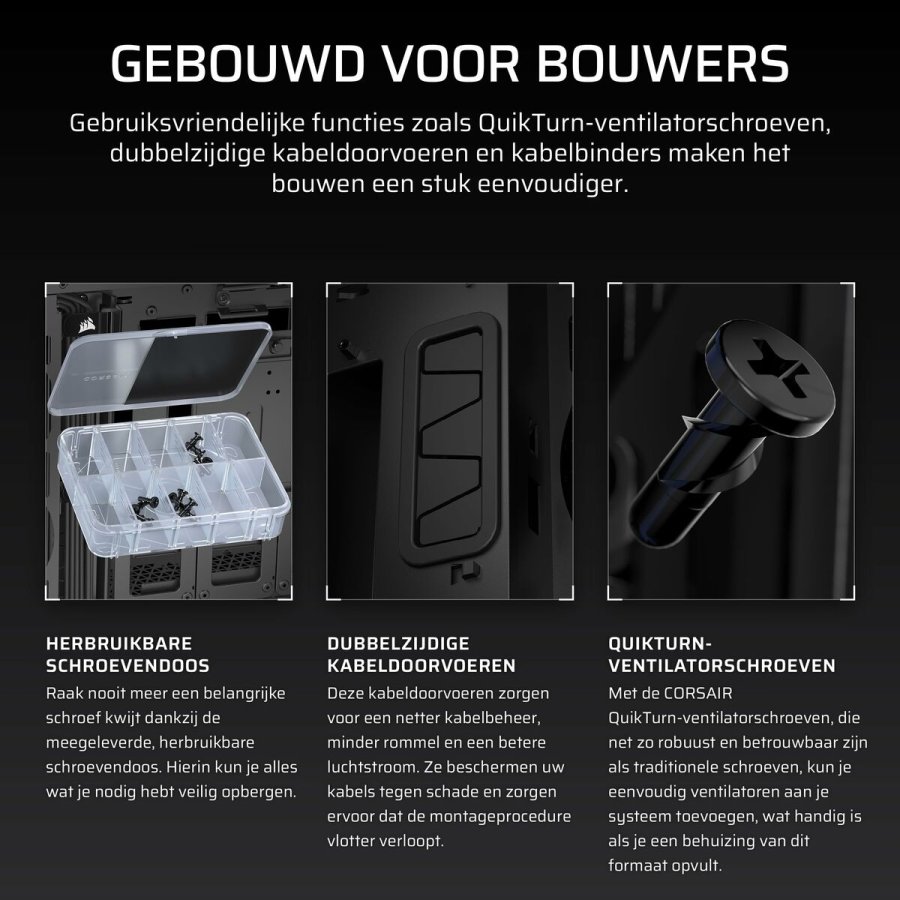 ATX Semi-t�rn kasse Corsair Sort #6