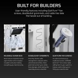 ATX Semi-t�rn kasse Corsair CC-9011301-WW Hvid #6