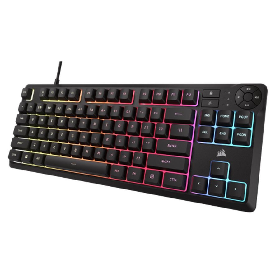 Tastatur Corsair K55 CORE TKL Sort Spansk qwerty #1