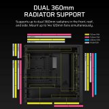 ATX Semi-t�rn kasse Corsair CC-9011307-WW Sort #7