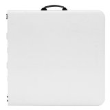 Sammenklappeligt bord Lifetime Hvid 122 x 91,5 x 61 cm Stl HDPE #2