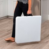 Sammenklappeligt bord Lifetime Hvid 122 x 91,5 x 61 cm Stl HDPE #6