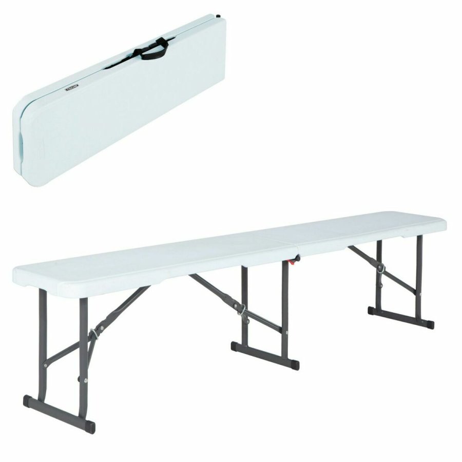 Bnk Lifetime Foldbar Hvid 183 x 29 x 42 cm #1