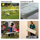 Bnk Lifetime Foldbar Hvid 183 x 29 x 42 cm #3