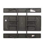 Sammenklappeligt bord Lifetime Tr� Brun Picnic St�l Plastik 183 x 74 x 145 cm #3