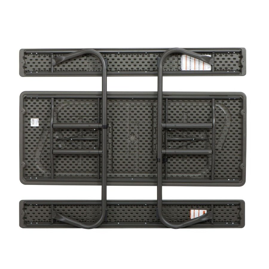 Sammenklappeligt bord Lifetime Tr� Brun Picnic St�l Plastik 183 x 74 x 145 cm #3