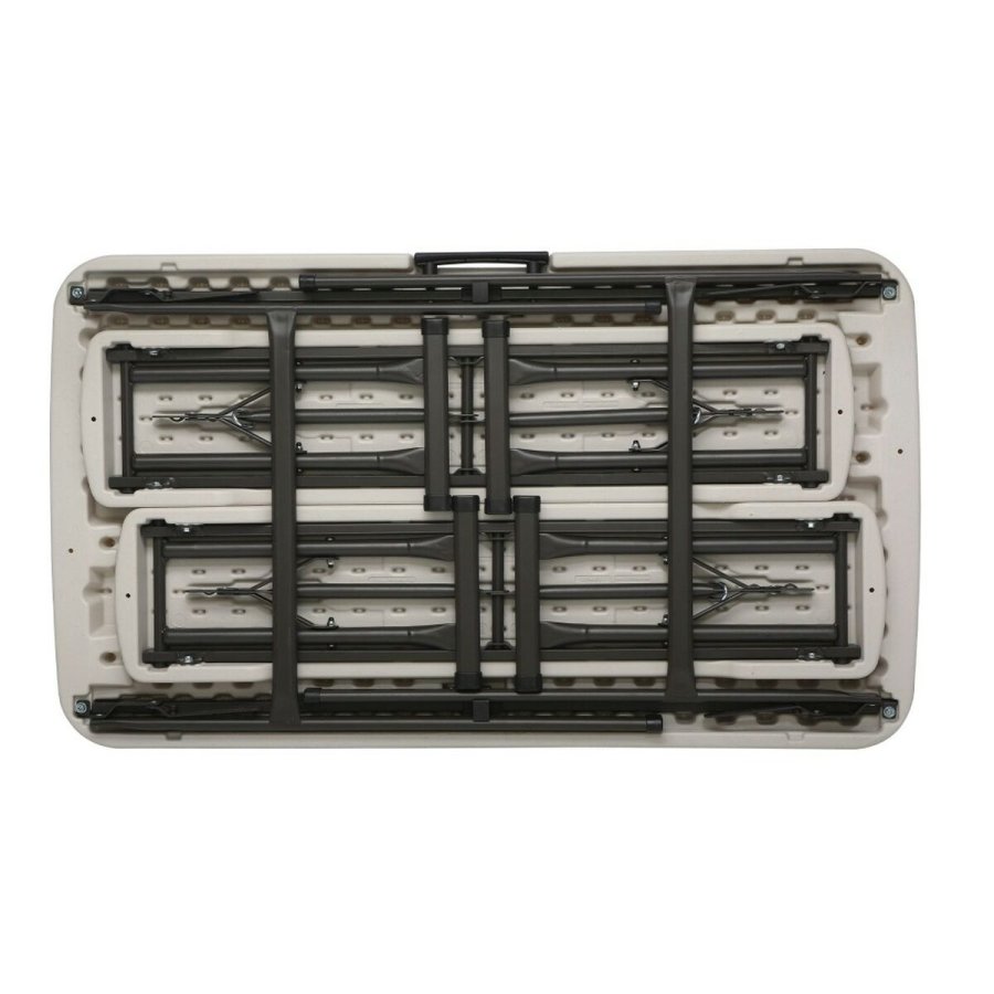 Sammenklappeligt bord Lifetime Fl�defarvet 106,5 x 73,5 x 61 cm St�l Plastik #2