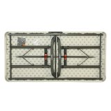 Sammenklappeligt bord Lifetime Fl�defarvet 122 x 86 x 61 cm St�l Plastik #3