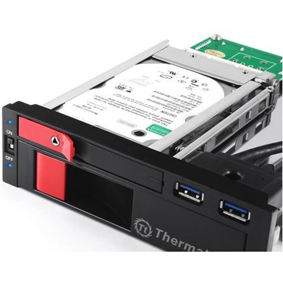 ATX Semi-t�rn kasse THERMALTAKE ST0026Z Sort R�d #5