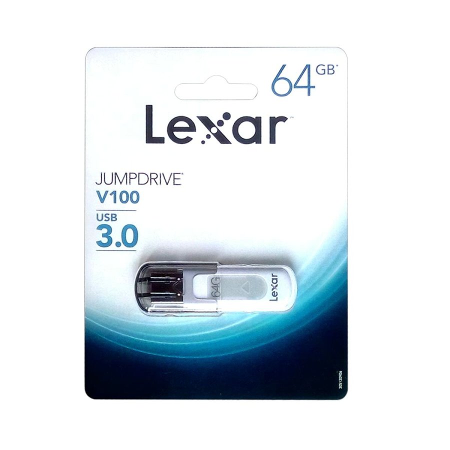 USB-stik Lexar JumpDrive V100 Hvid Gr 64 GB #5