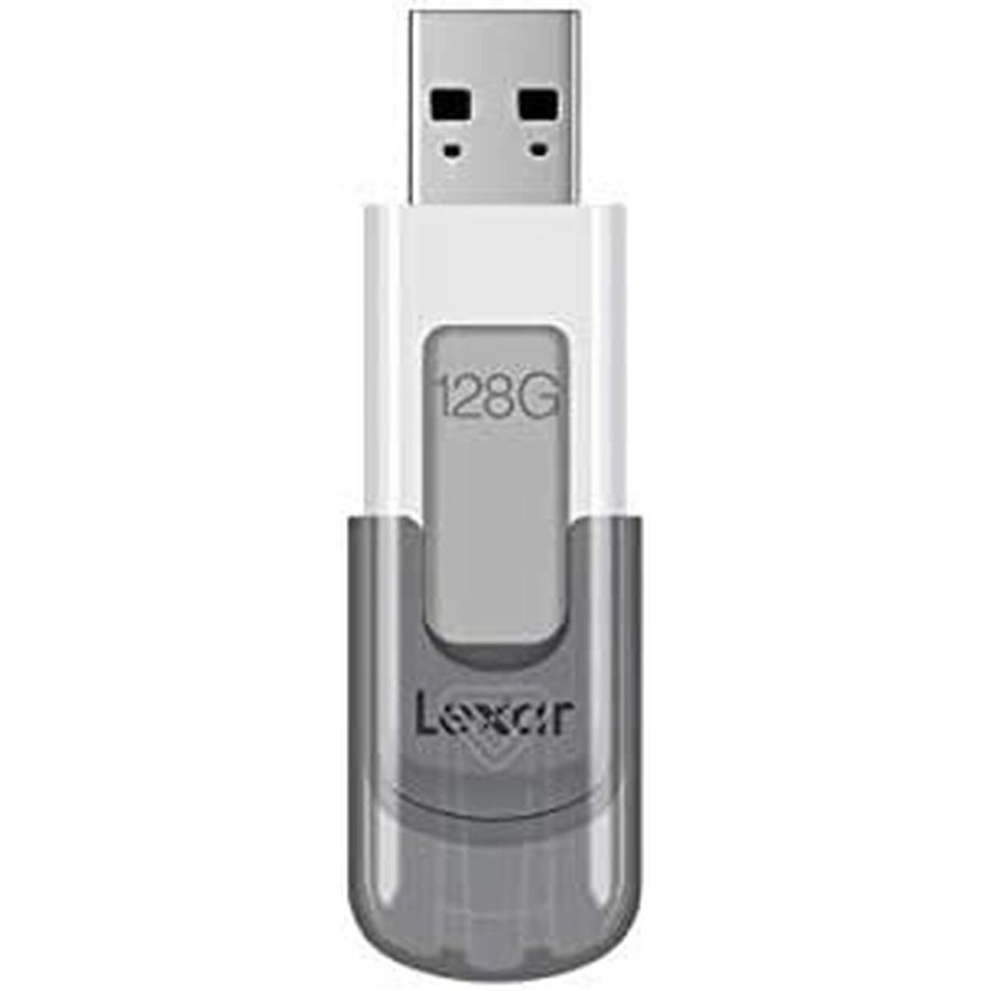 USB-stik Lexar JumpDrive V100 Hvid Hvid/Gr� 128 GB #2
