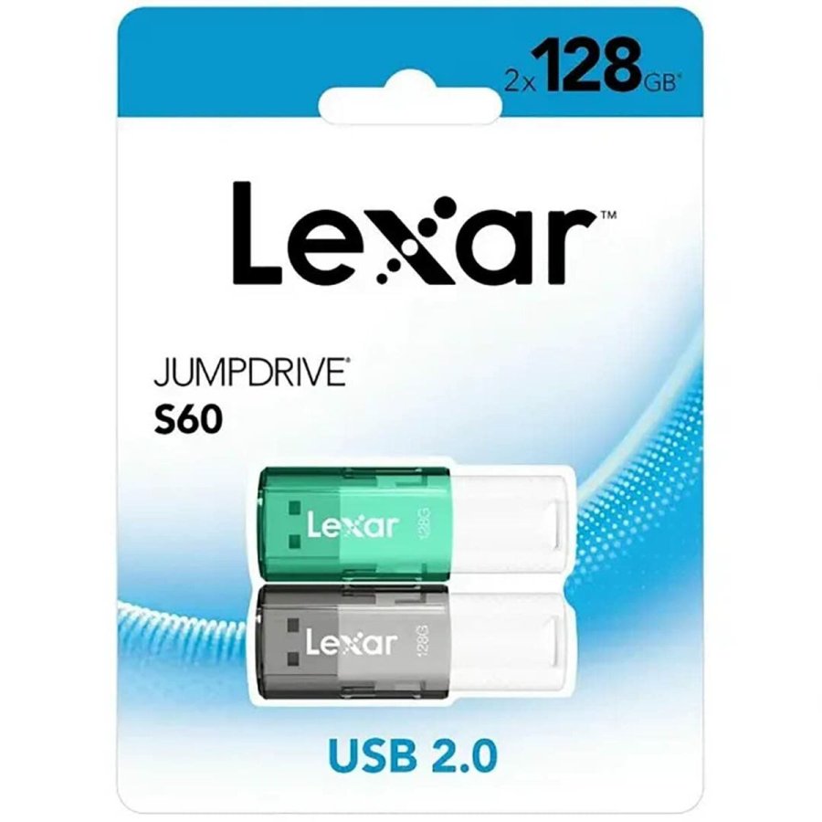 USB-stik Lexar JUMPDRIVE S60 Grn Gr 128 GB #1