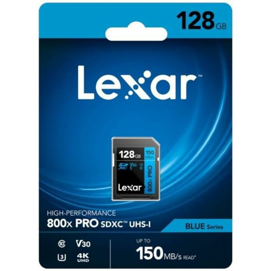Mikro-SD-hukommelseskort med adapter Lexar LSD0800P128G-BNNNG 128 GB #1