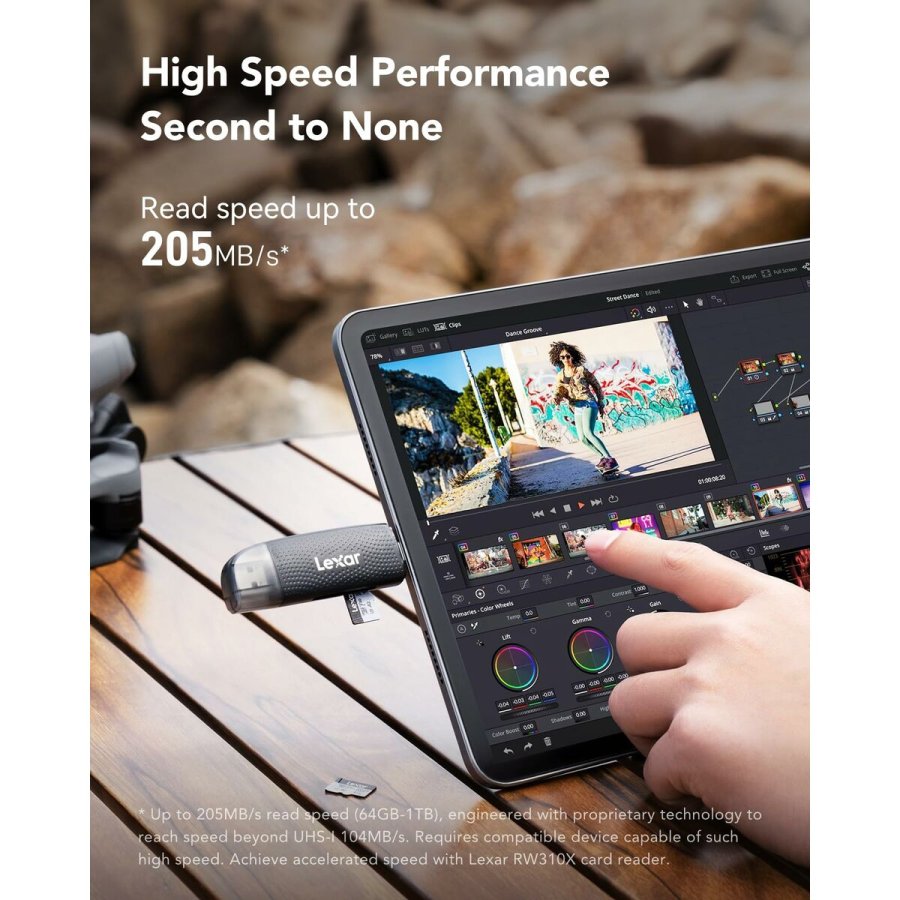 Mikro-SD-hukommelseskort med adapter Lexar LMSSIPL512G-BNANG 512 GB #4