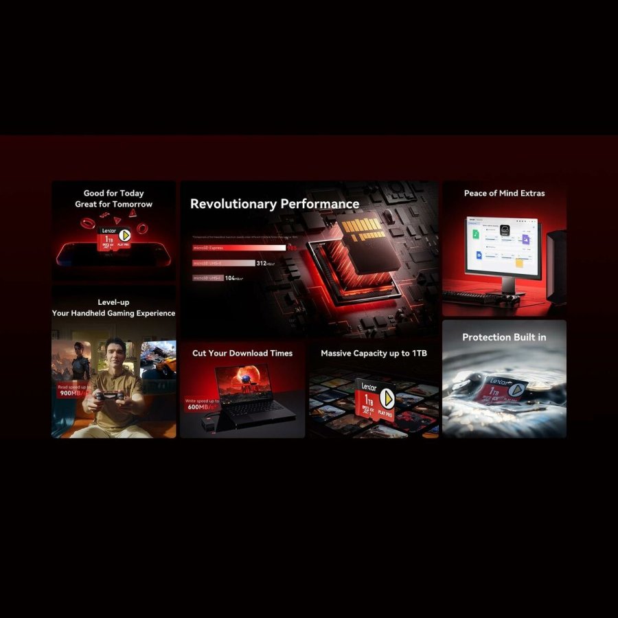 SD-hukommelseskort Lexar LMSXPS0001T-BNNNG 1 TB #4