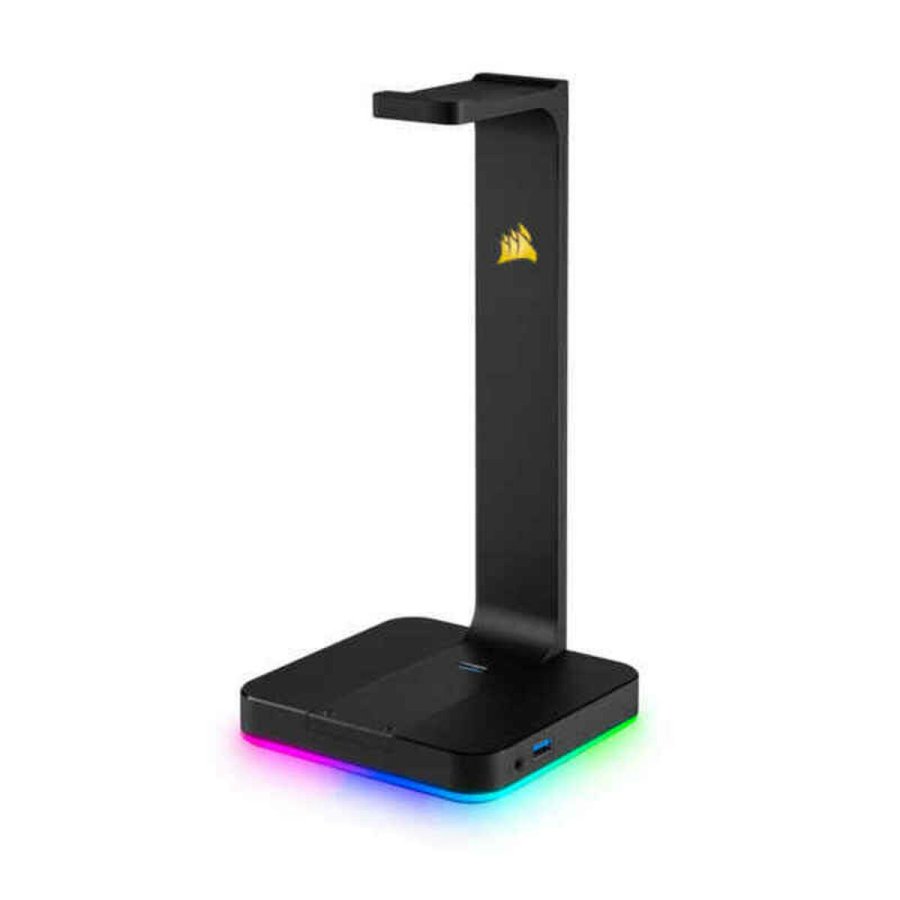 Hovedtelefonstativ Corsair ST100 RGB Premium USBx2 Sort USB Jack 3.5 mm USB-A #1
